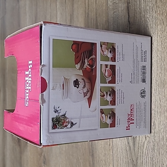 NIB 2011 LIMITED EDITION BETTER HOMES AND GARDENS SCENTED WAX WARMER SNOWMAN - Picture 8 of 8